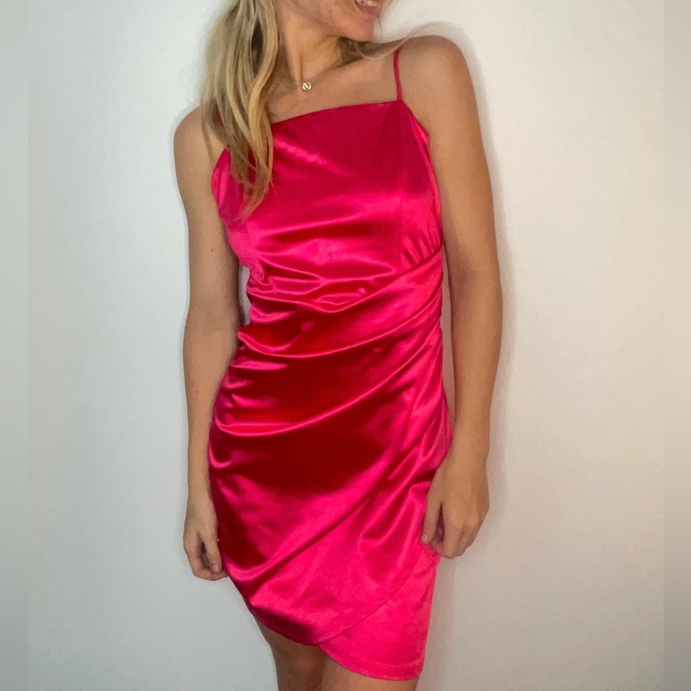 Pink dress size small